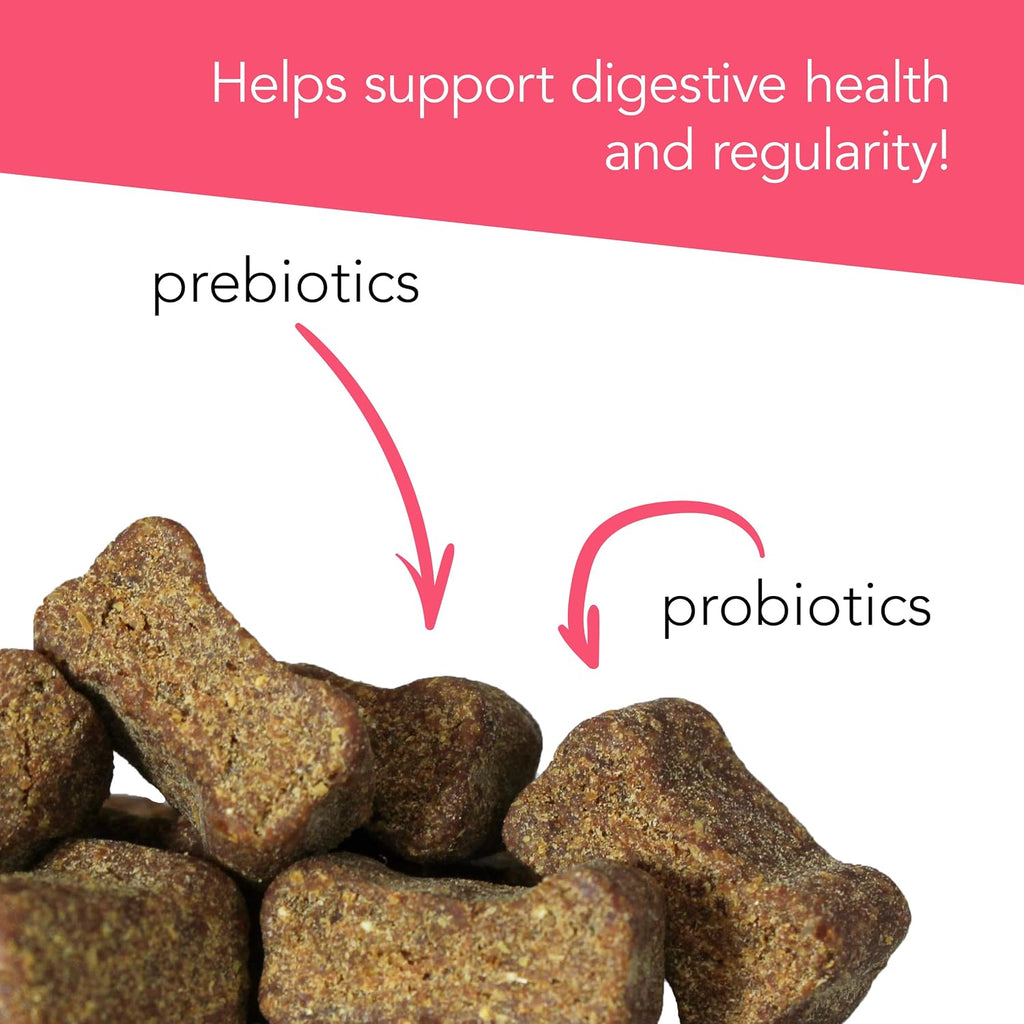 VetriScience Probiotic Everyday Masticables para Perros, Sabor Pato, 45 unidades