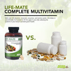 Natural Wonders Life Mate – Multivitamínico Completo, 360 Cápsulas