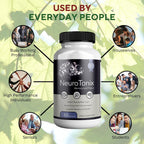 NeuroTonix Brain Support Supplement, Clear Brain Fog and Cognitive Booster, 60 Cápsulas Naturales