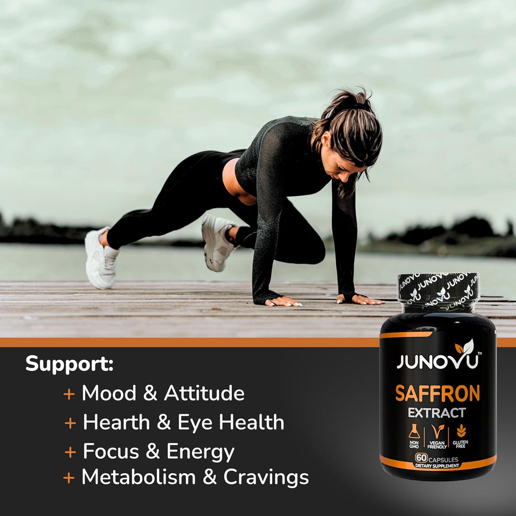 Suplemento Premium de Azafrán - Extracto Puro 88.50mg - 60 Cápsulas