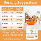 Vitaminas para Cachorros Wholistic Pet Organics - Polvo Multivitamínico - 22 Dosis