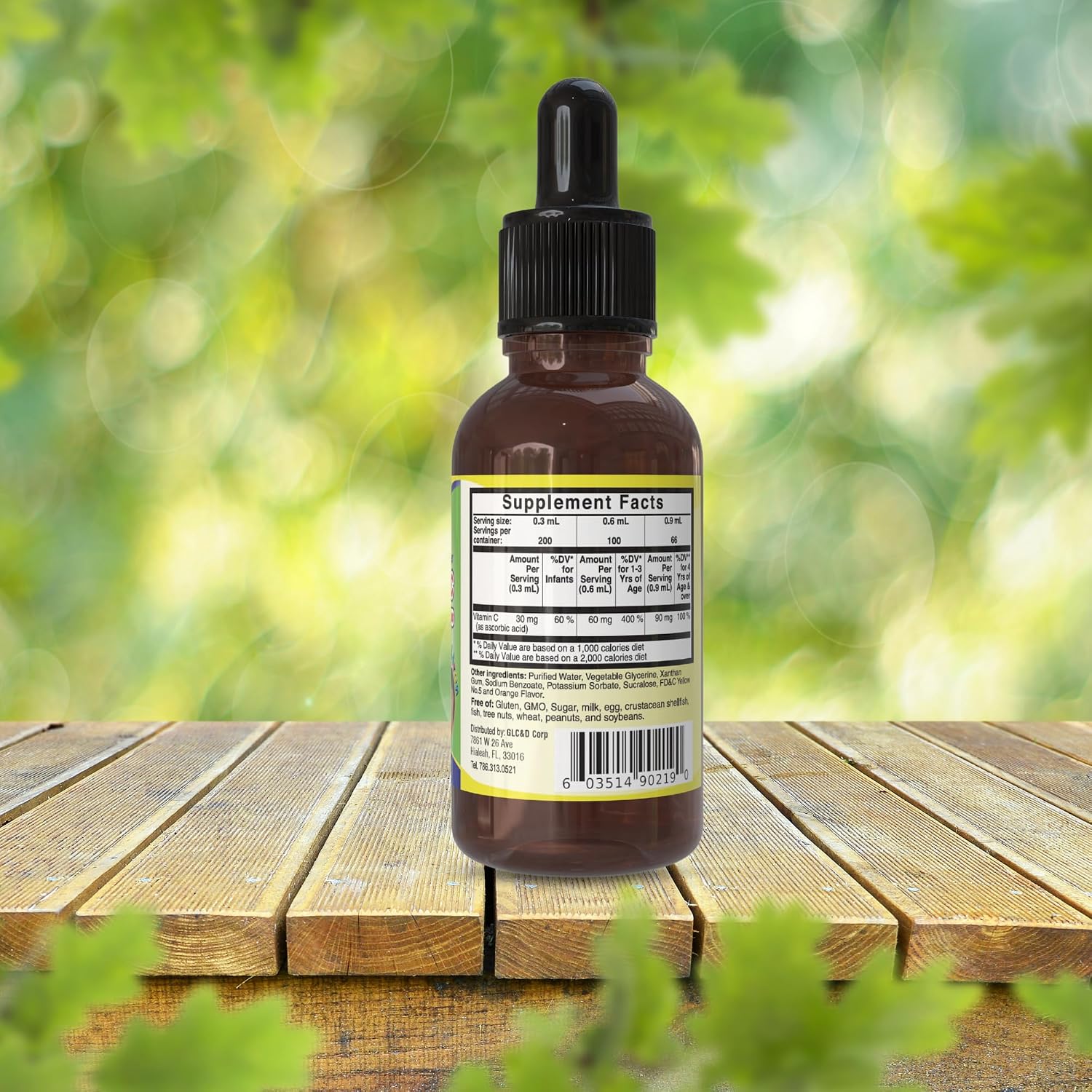 Arymar Vitamin C Drops – Gotas de Vitamina C, 60 ml, Sabor Naranja, Vegano