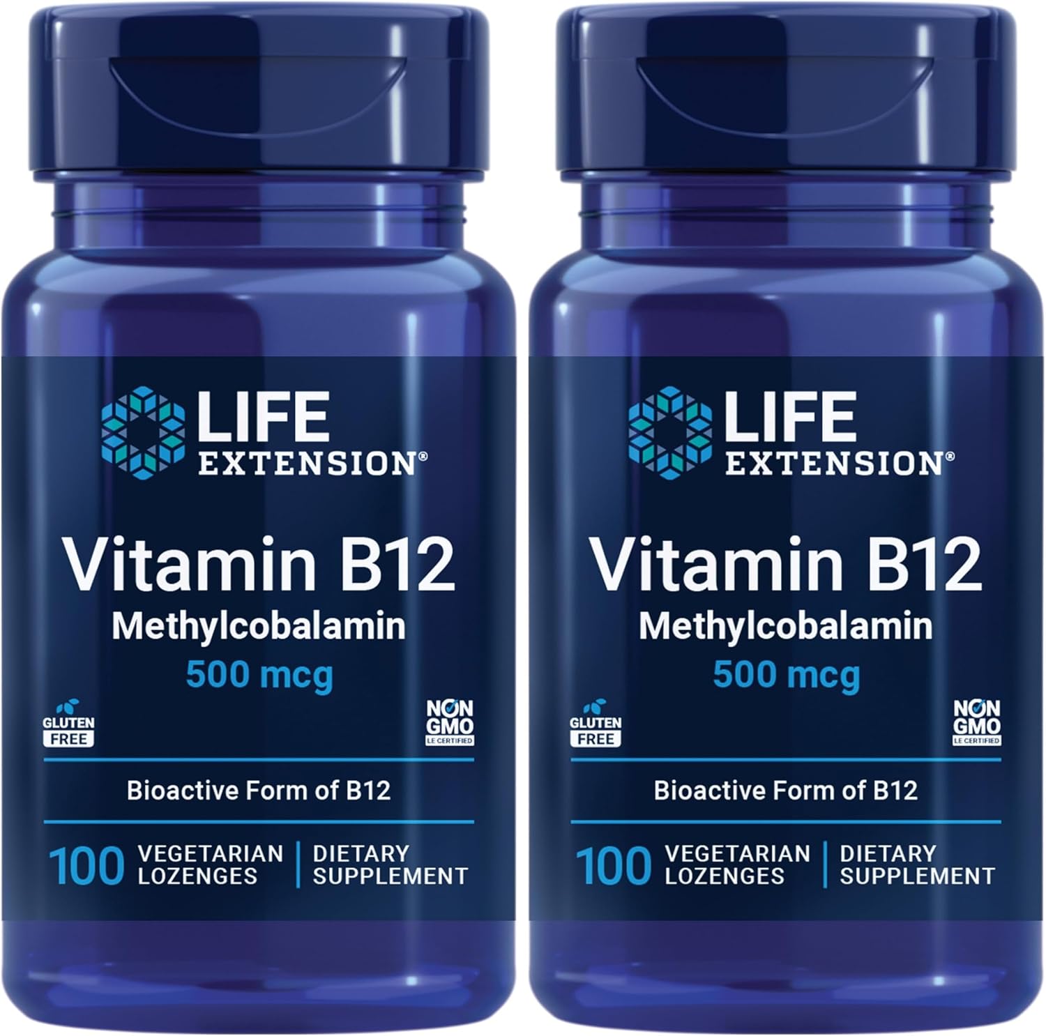 Life Extension Vitamina B12 Metilcobalamina 5 mg, 60 comprimidos sublinguales