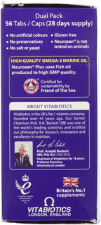 Neurozan Vitabiotics Plus 56 Cápsulas