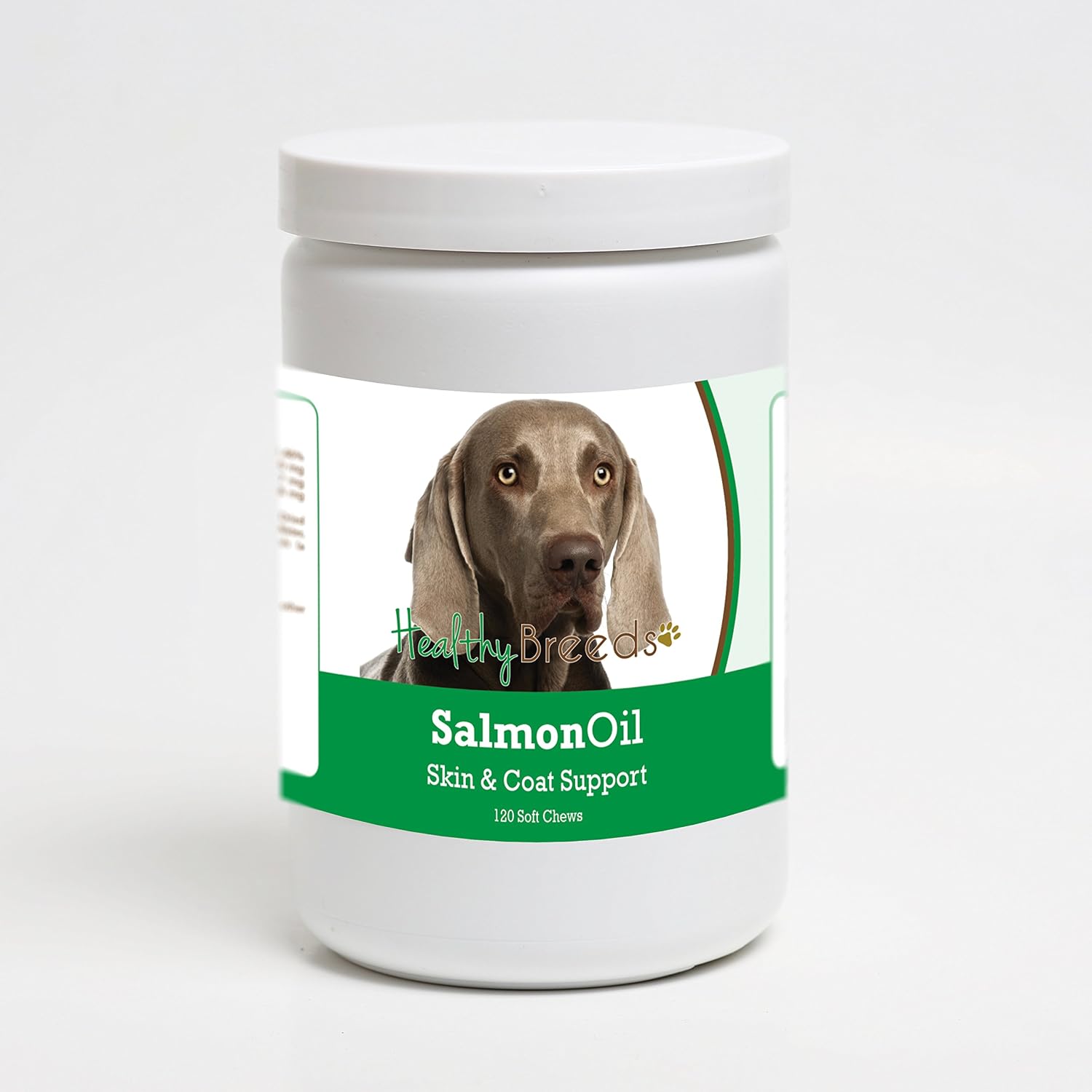 Healthy Breeds Weimaraner Salmon Oil Soft Chews – 120 Unidades