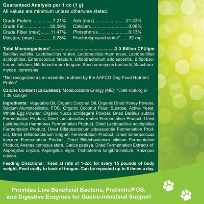 Dogzymes Pasta Probiótica Canina con Saccharomyces boulardii (15 g) – Image 5