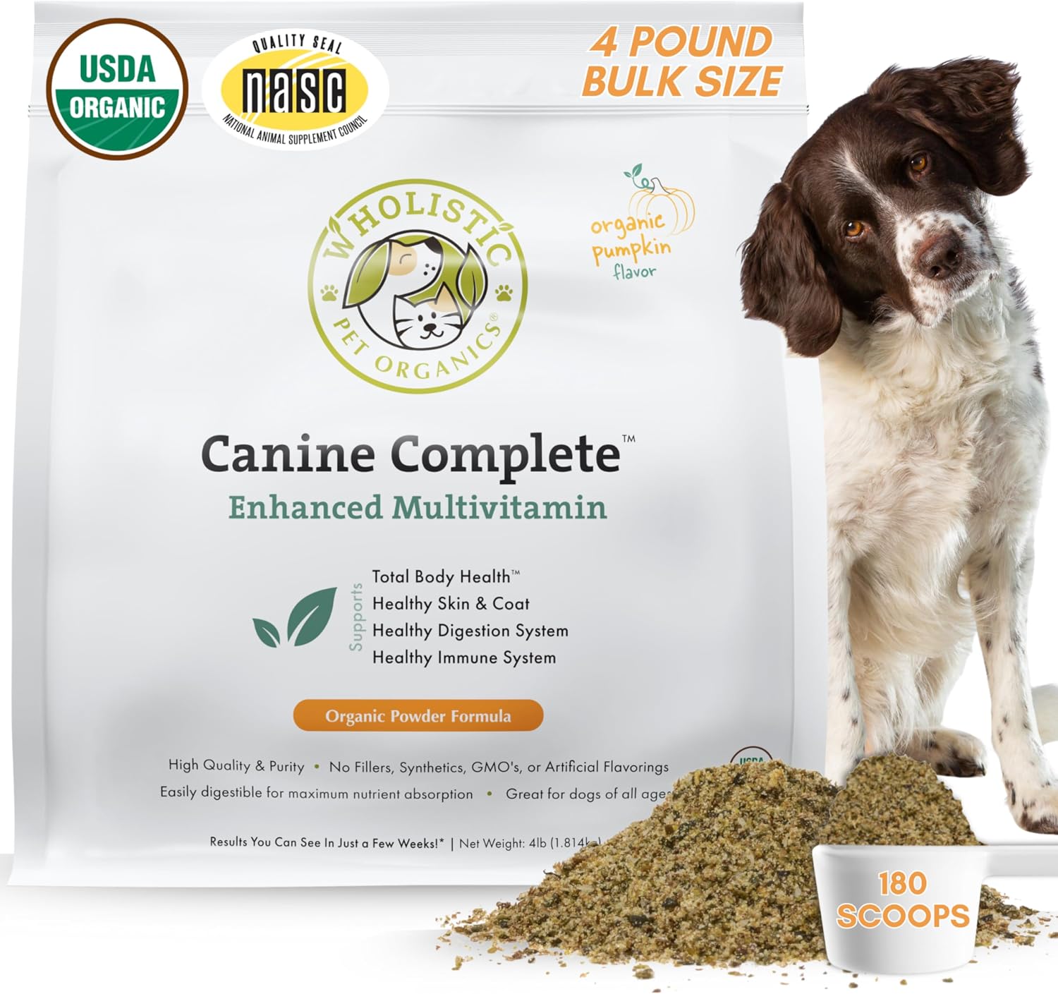 Canine Complete - Multivitamínico en Polvo para Perros - 1.8 kg