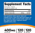 Nutricost Vitamin B2 (Riboflavin) 400mg, 120 Capsules - Gluten Free, Non-GMO