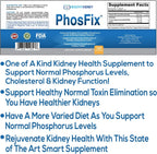 PhosFix 120 Comprimidos - Complemento para el Equilibrio del Fósforo