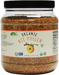 Polen de Abeja Orgánico Greenbow - 100% USDA Orgánico, No GMO, Halal, Kosher, Natural - Superalimento con Proteínas, Vitaminas y Minerales - Sin Gluten - 1000g