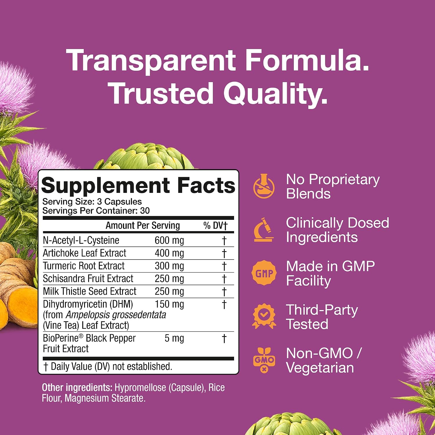 NUU3 Liver Health 365 - Apoyo hepático y detox - 90 cápsulas