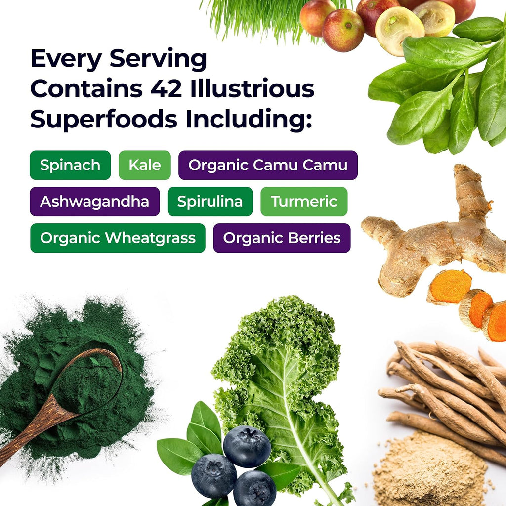 Paradise Herbs, ORAC Energy Greens Powder - 120 Raciones