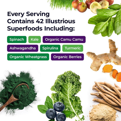 Paradise Herbs ORAC Energy Greens Powder - – Espinacas, kale y otras verduras de hoja verde: fuentes naturales de – Image 2