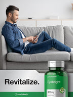 Horbäach Suplemento Herbal de Eyebright | 180 Cápsulas | Sin OGM, Sin Gluten