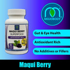 Maqui Forza - Cápsulas de Maqui Berry con Antioxidantes, 1000mg por Dosis, 60 Cápsulas Veganas