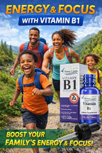Vitamina B1 (Tiamina) Gotas - Extracto de Tiamina Vitamina B1 de Alta Potencia - Líquido Vitamínico Vegano, Sin Alcohol y Sin OGM - Mantiene la Salud del Sistema Nervioso, Apoya la Digestión y Aumenta la Energía, 1 Fl Oz