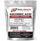 Ácido Ascórbico Puro (1 lb) - Vitamina C en Polvo - Alta Potencia
