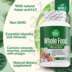 Whole Nature Multivitamínico Completo para Hombres y Mujeres - 1 Mes