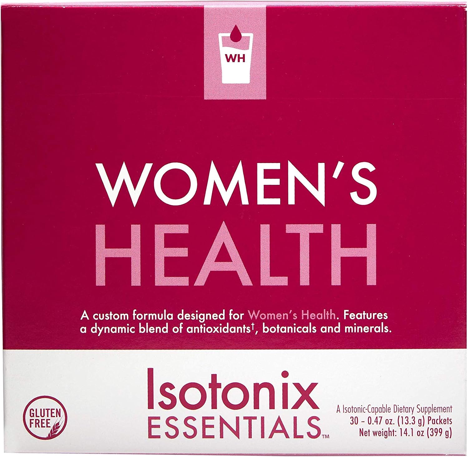 Isotonix Essentials Women’s Health Multivitamin Powder – Complejo Multivitamínico para Mujer, 30 Sobres