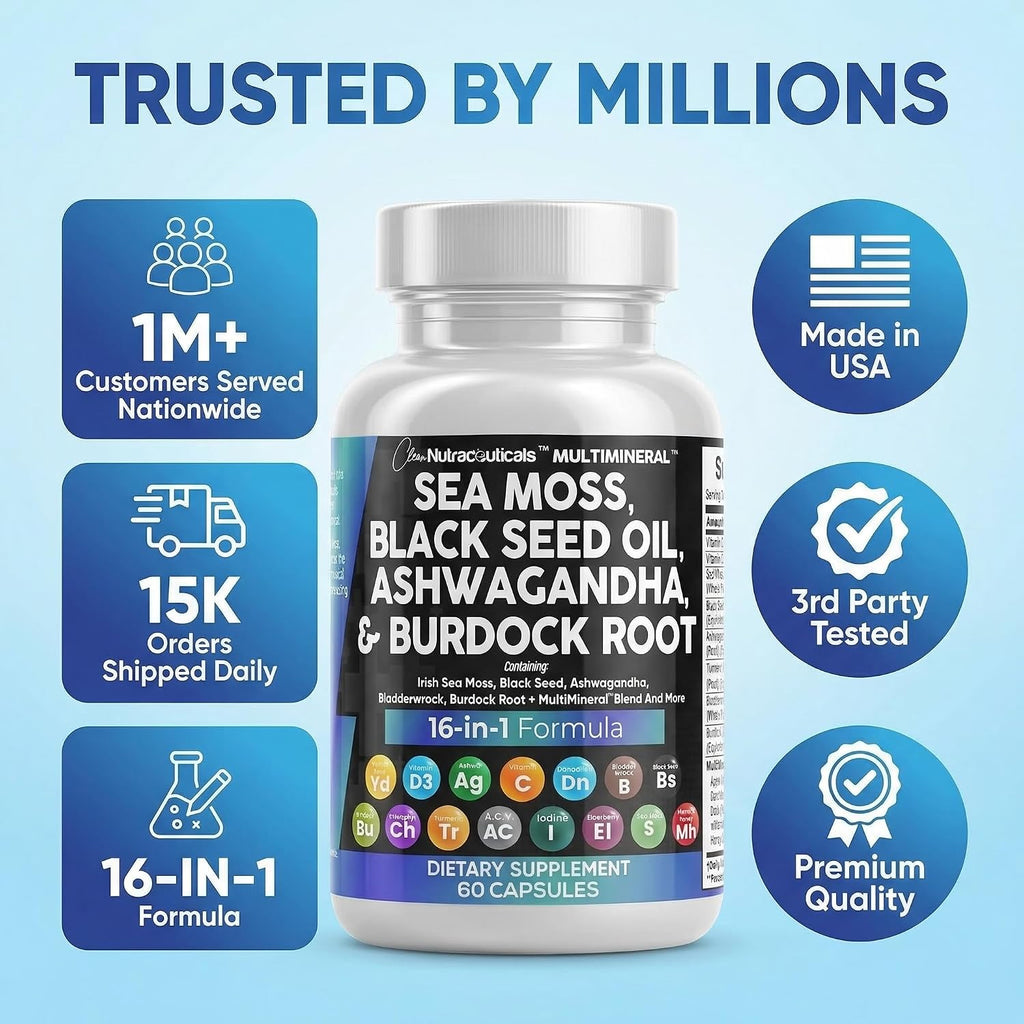 Clean Nutraceuticals MultiMineral Blend – 15 en 1