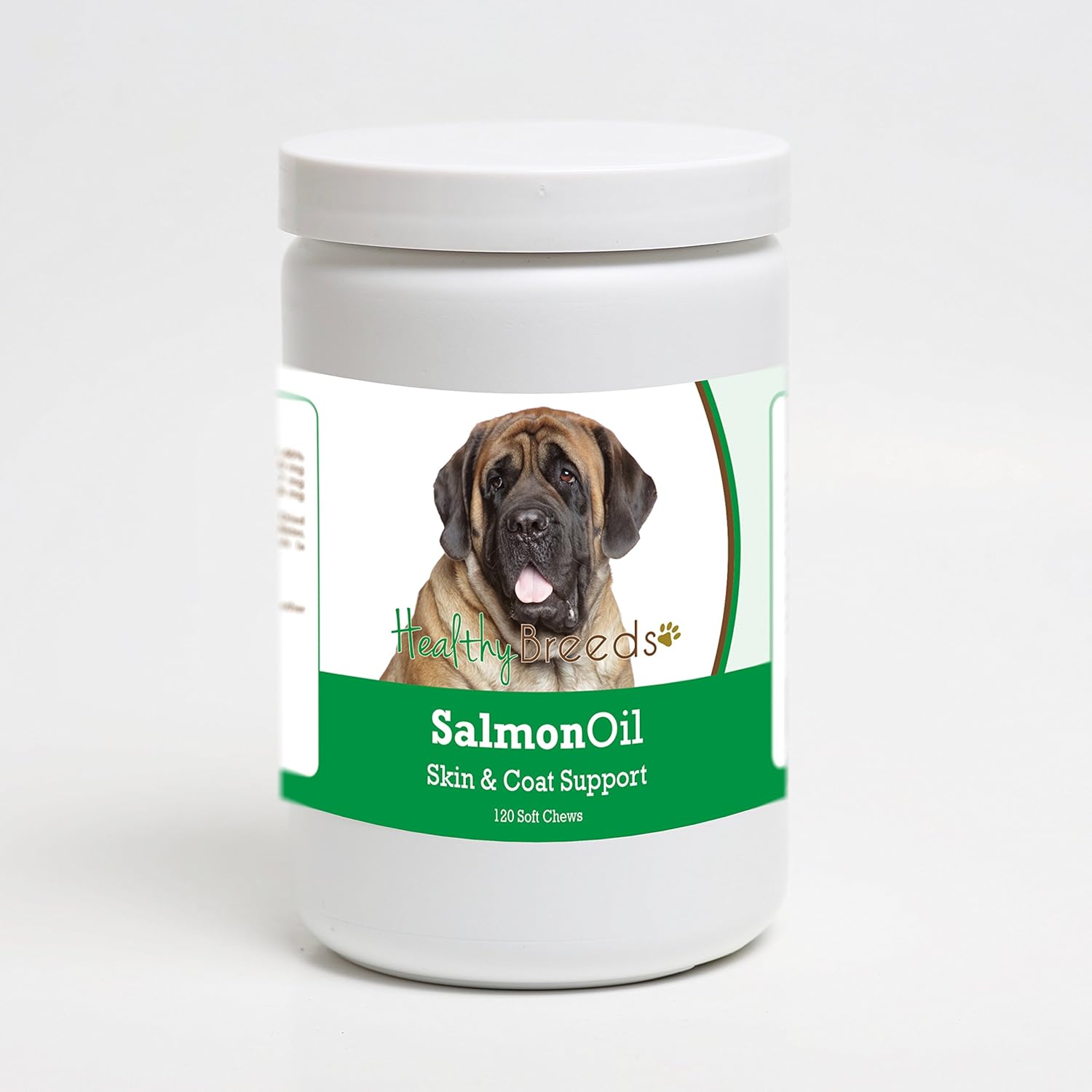 Healthy Breeds Mastiff Salmon Oil Soft Chews 120 unidades
