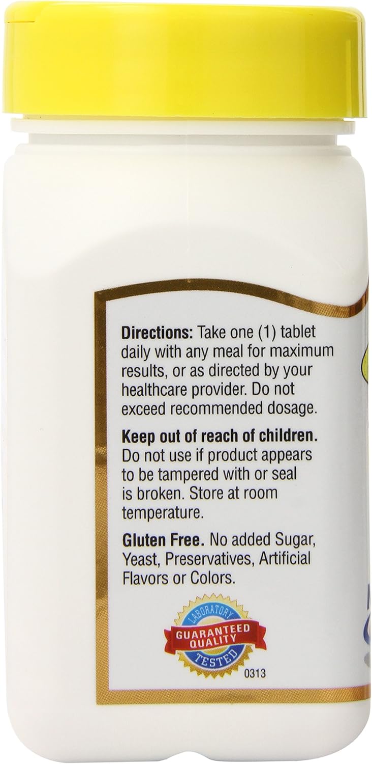 21st Century Vitamina B12 500 mcg, 330 Comprimidos (3 Envases de 110)