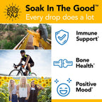 Good Raz Vitamina D3 Gotas para Adultos - Suministro para 4 Meses - Vitamina D Líquida Hidrosoluble, No GMO, Kosher