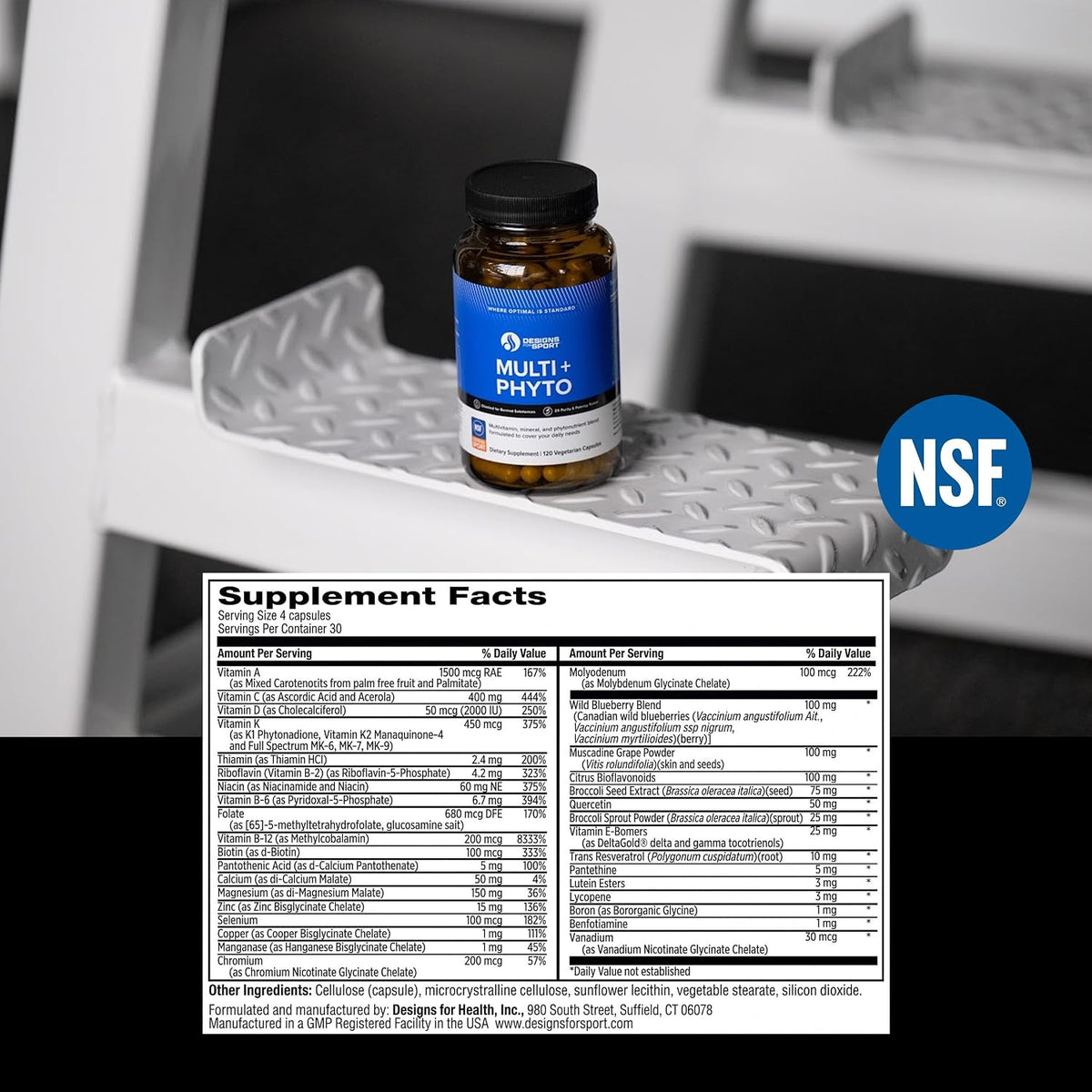 Designs for Sport Multi Plus Phyto - – Alta absorción: Ingredientes en formas bioidénticas para un mejor – Image 2