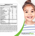 NaturesPlus Animal Parade Multivitamínico Infantil Sin Azúcar - Paquete de 2 - 90 Comprimidos Masticables