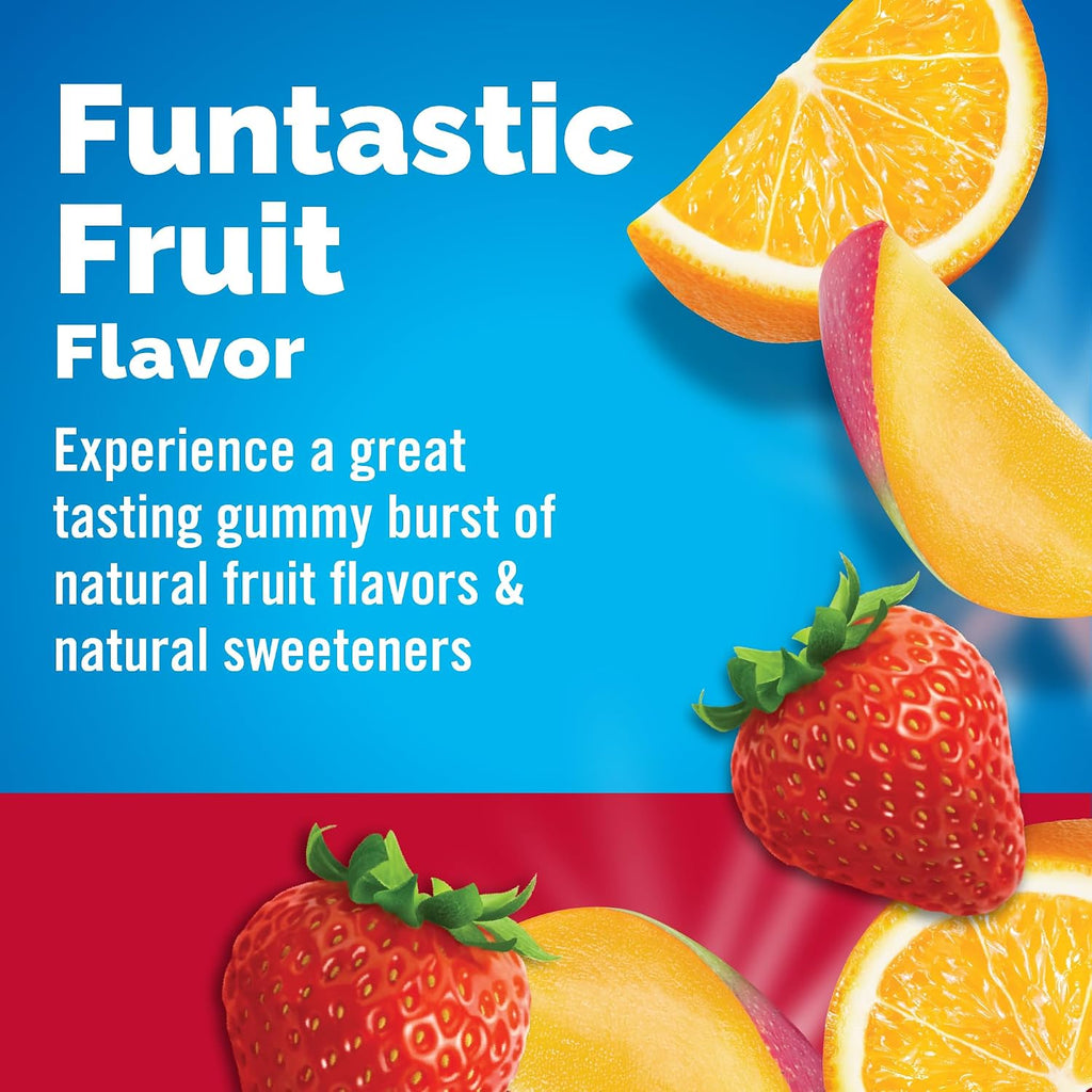 Emergen-C Kidz Gomitas de Vitamina C para el Sistema Inmunitario - Sabor Fruta Divertida - 44 unidades