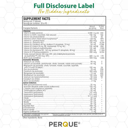 PERQUE Life Guard Mini 180 Tabs – Vitaminas del grupo B: Contribuyen al metabolismo energético normal y al – Image 5