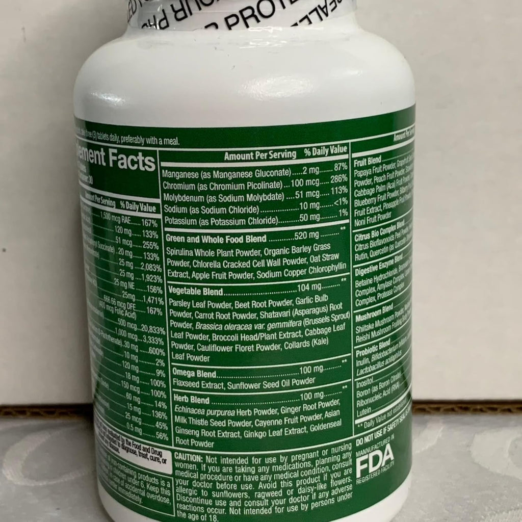 Whole Nature Multivitamínico Completo para Hombres y Mujeres - 1 Mes