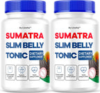 Sumatra Slim Belly Tonic - Cápsulas Multivitamínicas (2 Paquetes, 120 Cápsulas)