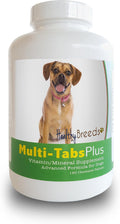 Healthy Breeds Puggle Multi-Tabs Plus Comprimidos Masticables para Perros, 180 unidades