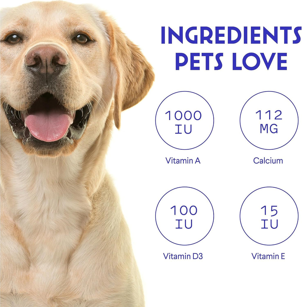 Multivitamínico Premium para Perros WONDER PAWS - 60 Golosinas Masticables - Fórmula 21 en 1