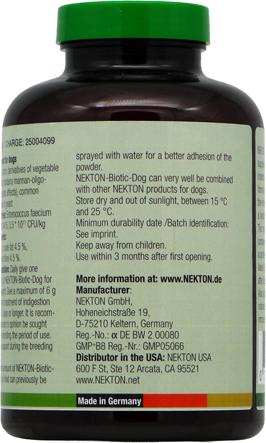 Nekton Biotic-Dog Probiótico para Perros 200g