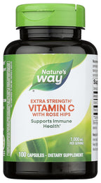Nature's Way, Vitamina C 1000 mg con Escaramujo, 100 Comprimidos