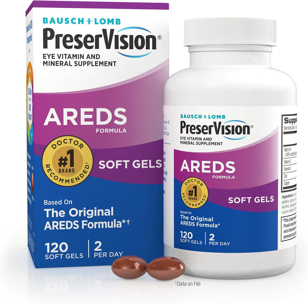 PreserVision AREDS Eye Vitamins, 120 Softgels