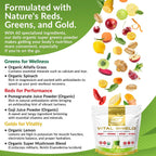 Granite Nutrition Vital Shield - Superalimentos Verdes Orgánicos con Champiñones y Cereza Ácida – Apoya Energía, Inmunidad y Salud Digestiva – Sabor Limón Lima (30 Raciones)