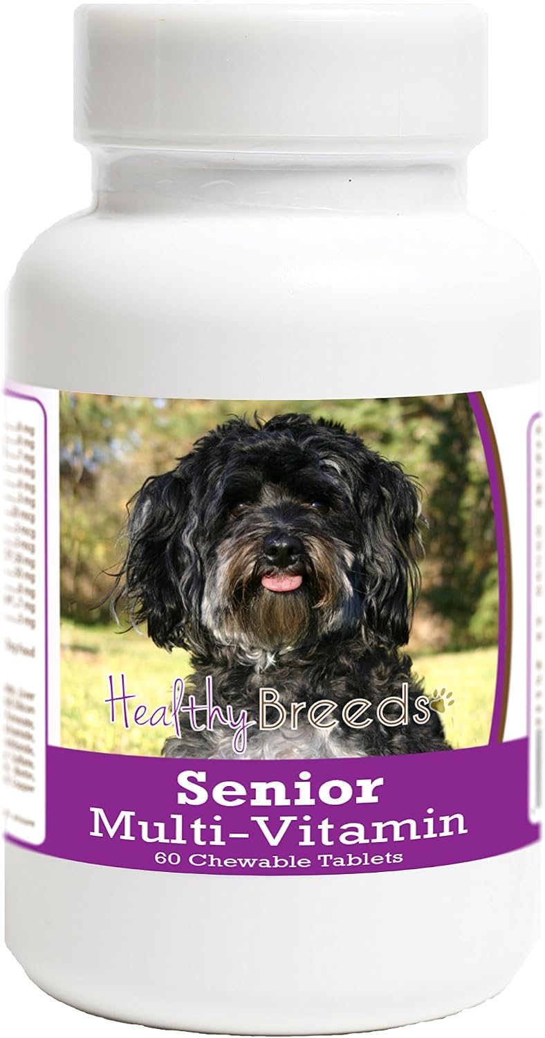 Healthy Breeds Maltipoo Senior Multivitamínico para Perros, 60 Comprimidos