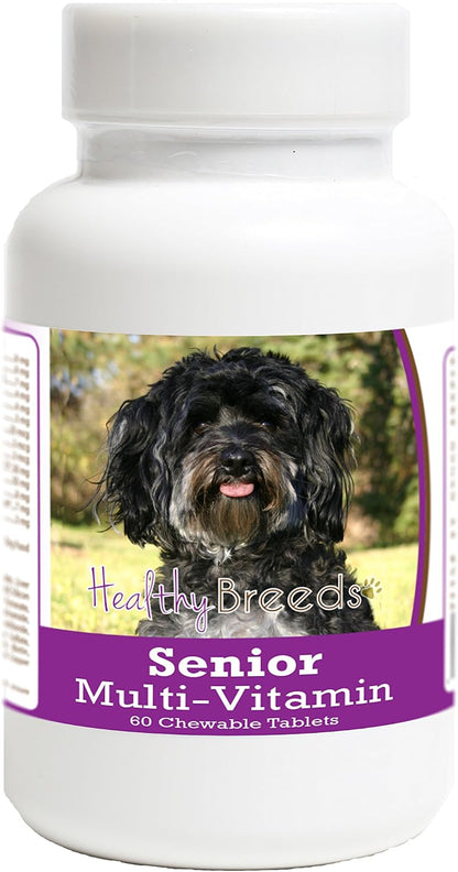 Healthy Breeds Maltipoo Senior Multivitamínico para Perros, 60 Comprimidos – Image 1