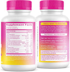 Total Glow Gummies para Mujer – Complemento de Biotina y Vitaminas para Cabello, Piel y Uñas – 60 Gummies de Frutos Rojos