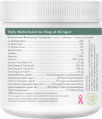 Canine Complete - Polvo Multivitamínico para Perros con Calabaza - 227 g (22 cucharadas)