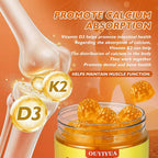 Gominolas de Vitamina D3 y K2 (MK-7) | 5000 UI D3 + 100 mcg K2 | 90 unidades