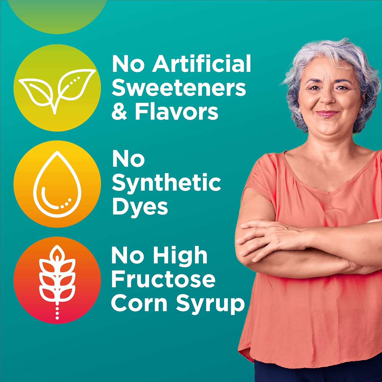 Centrum Multivitamínico Gominolas para Mujeres, Apoyo Inmunológico, Energía y Aspecto Saludable, 100 Gominolas (50 Días)
