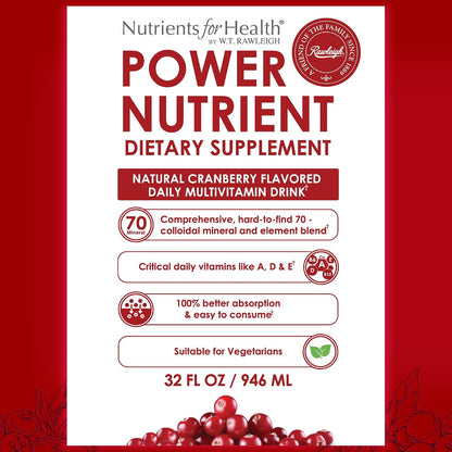 Rawleigh Power Nutrient Multivitamínico – Vitamina A: contribuye al mantenimiento de la visión normal, la piel y – Image 8