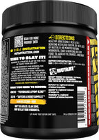 Mutant Madness Pre Workout en Polvo - 30 Servicios - Orange Rush