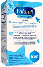 Enfamil Fer-In-Sol Gotas de Hierro para Bebés, 50 mL