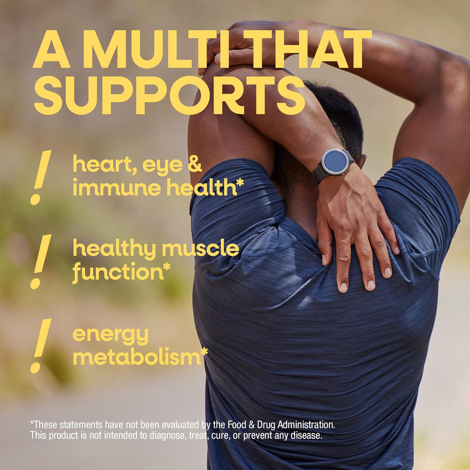 Nature's Way Alive! Gomitas Multivitamínicas para Hombres - 60 Unidades