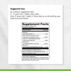 Little DaVinci Focus Chewable - Suplemento para la Concentración y la Salud Cerebral Infantil - Con Vitamina B6, Folato, Vitamina B12 y Magnesio - Sabor Naranja - Sin Azúcar - 90 Comprimidos